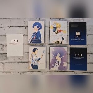 Persona 3 The Movie Blu-ray Set Vol 1-4 + Extras | Rare Limited Edition Atlus